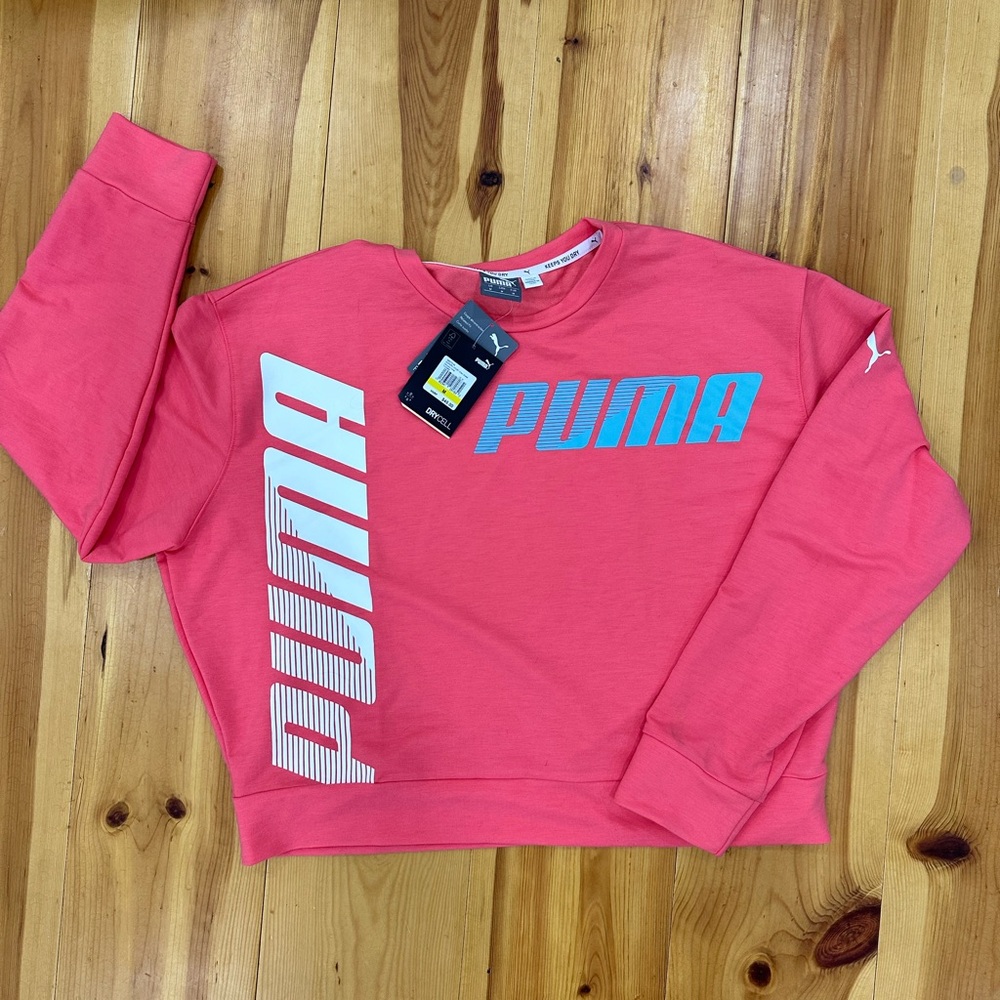 Puma Athletic Crewneck Sweatshirt - size medium